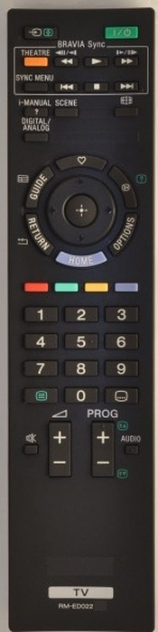 Diaľkový ovládač General Sony RM-ED022