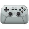 8BitDo Pro 3, Nintendo Switch/Switch 2, PC, SteamOS, Mobil, TMR joystick, Sivý, bezdrôtový ovládač