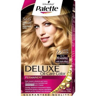 Schwarzkopf Palette Deluxe 345 žiarivozlatý med