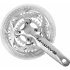 Kliky Mighty Al - 8 Speed, stříbrné 48/38/26 zubů