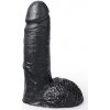Hung system - dildo black color marcel 17 cm