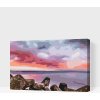 Vymalujsisam.sk Maľovanie podľa čísiel - Červený západ slnka nad morom Veľkosť: 40x60cm, Rám: Na kartónovej doske