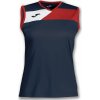 Joma Dámsky dres CREW II NAVY-RED SLEEVELESS WOMAN Veľkosť: 2XS
