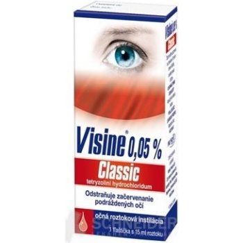 Visine Classic 0,05% int.opo.1 x 15 ml/7,5 mg od 4,12 € - Heureka.sk