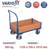 Variofit Plošinový so štyrmi nízkymi drevenými výplňami sw-700.402
