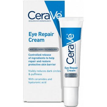 CeraVe Moisturizers očný krém proti opuchom a tmavým kruhom 14 ml