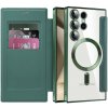 Techsuit - SmartMag Book puzdro na Samsung Galaxy S24 Ultra - zelené