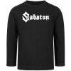 Metal-kids tričko metal Sabaton Logo čierna