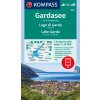 KOMPASS Wanderkarten-Set 697 Gardasee und Umgebung - Lake Garda and its surroundings - Lago di Garda e dintorni 3 Karten 1:35.000