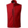 MALFINI EXIT 525 / Unisex fleece vesta - červená XXL