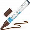 Popisovač Schneider Paint-It 320 Acrylic Marker 4 mm - hnedý