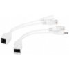 GEMBIRD napájecí adaptér POE, UTP kabel, 0,15cm PP12-POE-0.15M-W Gembird
