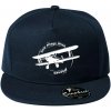 Still Plays With Planes - Šiltovka s rovným šiltom a plastovou sponou - Univerzálna veľkosť ( Tmavomodrá (veľmi tmavá - skoro čierna) )