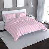 Sablio Obliečky Ružové pruhy - 140x200 / 90x70