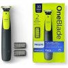 Philips OneBlade QP2510/15 limetkovo-čierna / Zastrihávač fúzov / výdrž 30 minút / 1-3 mm (QP2510/15)