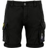 Alpha Industries Crew Short Patch Black pánske šortky Farba: čierna, Veľkosť: 31