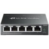 Prepínač TP-Link ES205GP 1x GLan, 5x GLan, 4x PoE+, 65W, Omada SDN, 52453740
