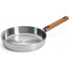 Univerzálna panvica LOGIC STEEL 24 cm, s odnímateľnou rukoväťou, nerezová oceľ, WOLL