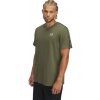 Pánske tričko s krátkym rukávom UNDER ARMOUR-UA Icon HWT Tee Taping-GRN Zelená XL