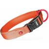 Obojok pes PREMIUM nylon 20mm/40-45cm tm.oranž. Zolux