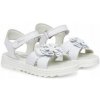 Primigi detské sandále z prírodnej kože biele, veľkosť 33