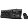 Genius KM-160 COPILOT, sada klávesnice s optickou myšou, CZ/SK, klasická, vode odolná typ drôtová (USB), čierna 31330001433