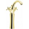 Stojančeková umývadlová batéria v zlatej farbe Antea – Sapho