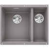 Blanco Subline 340/160 Silgranitový drez, 56x46 cm, drez vľavo, InFino, alumínium 523550