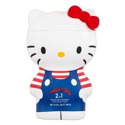 Hello Kitty Hello Kitty 2in1 Shower Gel & Shampoo sprchovací gél 400 ml