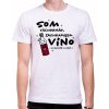 Fajntričko Vin Vinárske tričko - Záchranár, Farba biela, Strih/ Variant Pánsky / UNISEX