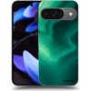 Picasee silikónový čierny obal pre Google Pixel 9 - Malachite