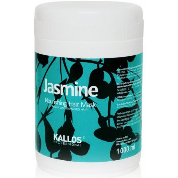 Kallos Jasmine maska pre suché a poškodené vlasy (Nourishing Hair Mask) 1000 ml