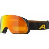 ALPINA BLACKCOMB Q-LITE čierno-žlté, červené sklá