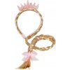 FunCo Anna Frozen čelenka s vrkôčikom a korunkou