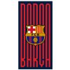 Plážová osuška F.C Barcelona Barca pruhy