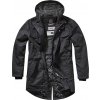 BRANDIT bunda Marsh Lake Teddyparka MEN Čierna Veľkosť: 3XL