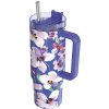 Quokka Stream Nerezový termo pohár Flower Dusk 1200 ml