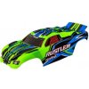 TRAXXAS Traxxas karosérie Rustler bezsponková zelená
