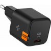 Spigen ArcStation Wall Charger Black 1 Port/ USB-C PD 27W/PPS 25W ACH05607 (ACH05607)
