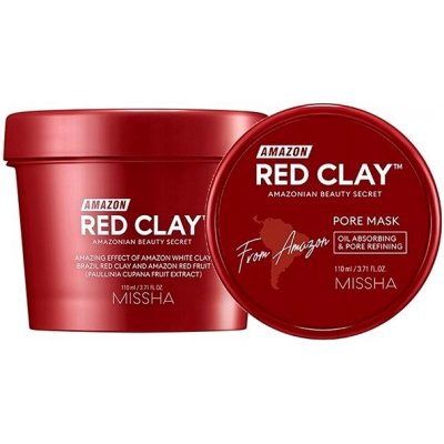 MISSHA Amazon Red Clay Pore Mask 110 ml