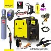 SET 4 Zvárací invertor GeniMig 240DP LCD MIG/MAG/LiftTIG/MMA + zváracia kukla Panter + redukčný ventil CO2 + zvárací drôt G3Si1 KOWAX + tlaková fľaša CO2 + separačný sprej + podvozok KOWAX