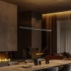 Quitani Zino LED závesné svetlo bridlicovo sivé 114 cm - 10016029