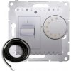 Termostat podlahový 16(2)A/230V (SS) strieb. mat.metal. SIMON54Pre (simon)