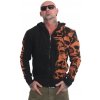 Yakuza mikina na zips s kapucňou GRAVEYARD HZB 22033 black Farba: čierna, Veľkosť: M