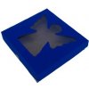 Krabica s okienkom 20x20x5cm VIANOCE farebné pár Modrá