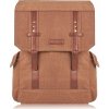PAOLO PERUZZI Pánsky batoh na notebook A4 | hnedá E-03-BR