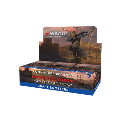 Wizards of the Coast Commander Legends: Battle for Baldur's Gate Draft Booster Box - Magic: The Gathering