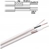 CABLETECH Koaxiálny kábel RG-59 +2x0,5mm, (100m)