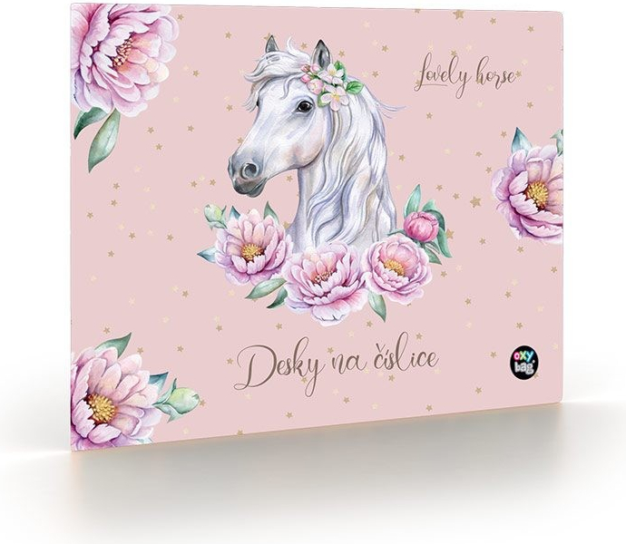 Karton P+P Dosky na číslice kôň romantic