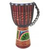 Bongo bubon djembe 30cm mozaika (Djembe bubon, materiál teakové drevo + koža)
